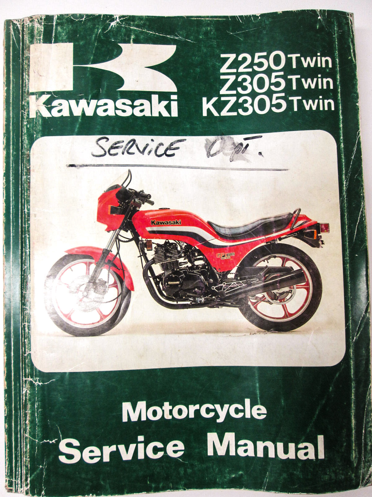 OEM Kawasaki 99924-1019-09 Service Manual KZ/EN305A/B