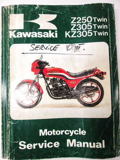 OEM Kawasaki 99924-1019-09 Service Manual KZ/EN305A/B
