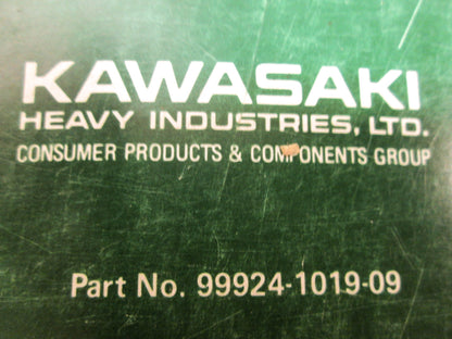 OEM Kawasaki 99924-1019-09 Service Manual KZ/EN305A/B