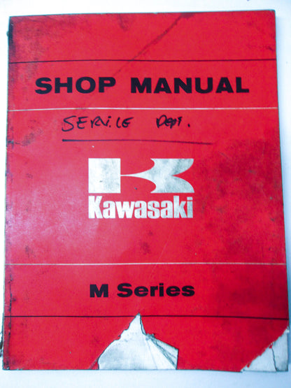 OEM Kawasaki 99997-702 Service Manual M SERIES