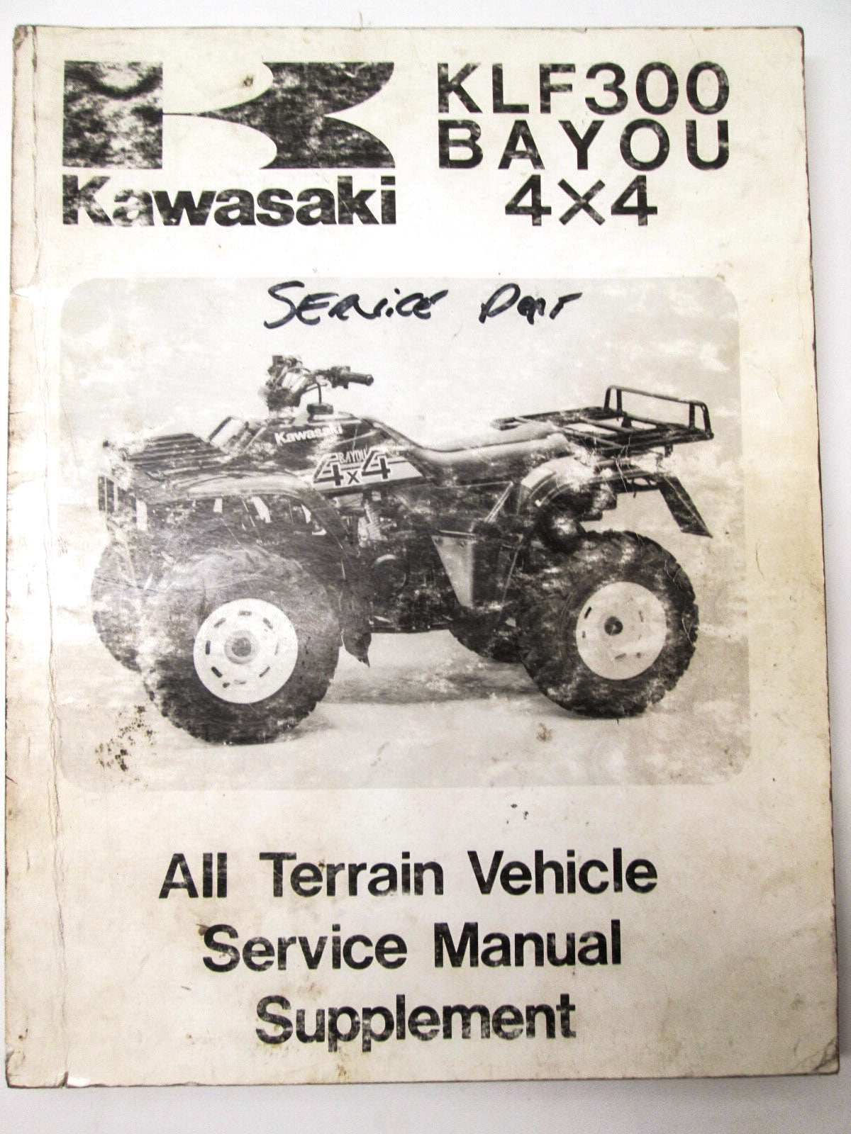 OEM Kawasaki 99924-1117-51 Service Manual Supplement KLF300C