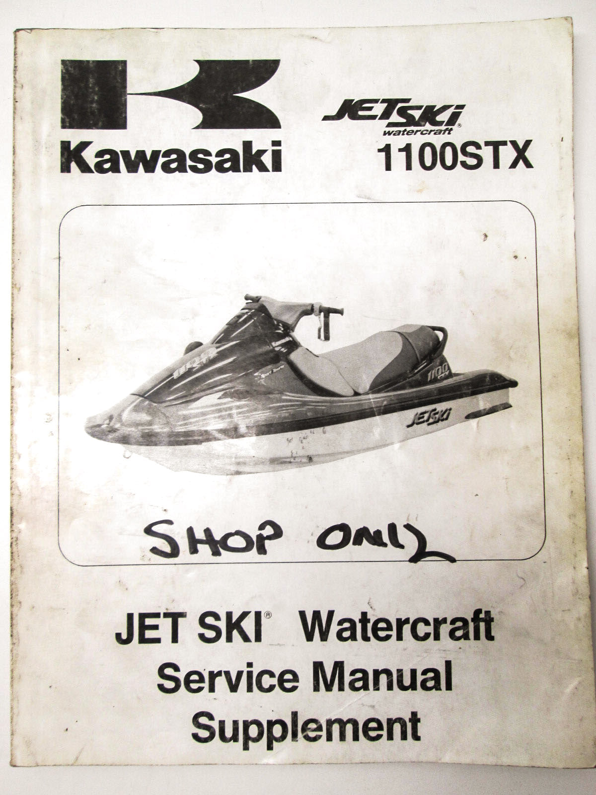 OEM Kawasaki 99924-1203-51 Service Manual Supplement JT1100A