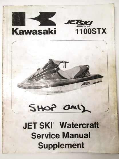 OEM Kawasaki 99924-1203-51 Service Manual Supplement JT1100A