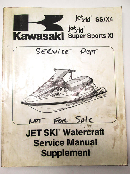 OEM Kawasaki 99924-1177-51 Service Manual Supplement JH750ABEF
