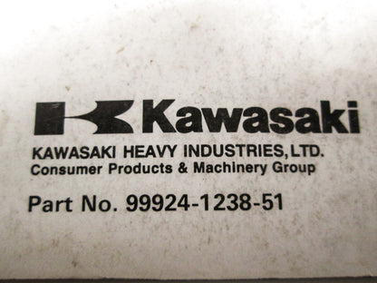 OEM Kawasaki 99924-1238-51 Service Manual Supplement JT750C1