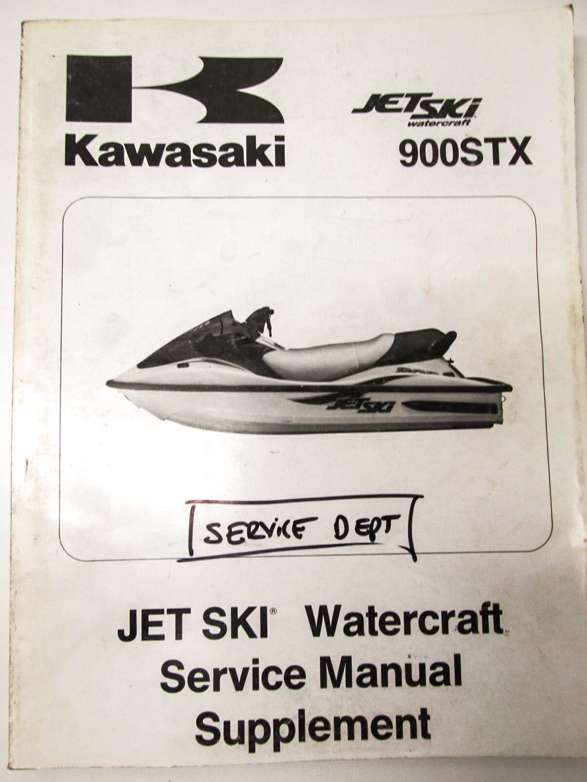 OEM Kawasaki 99924-1264-51 Service Manual Supplement JT900C