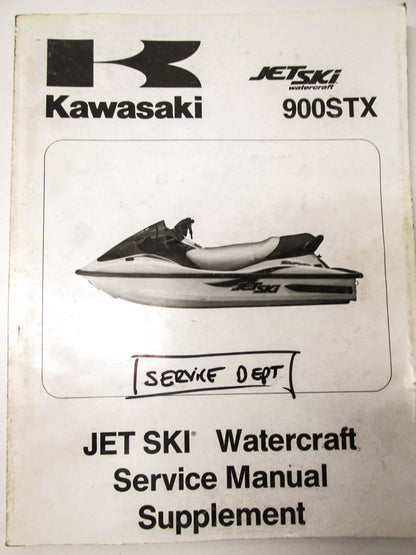 OEM Kawasaki 99924-1264-51 Service Manual Supplement JT900C