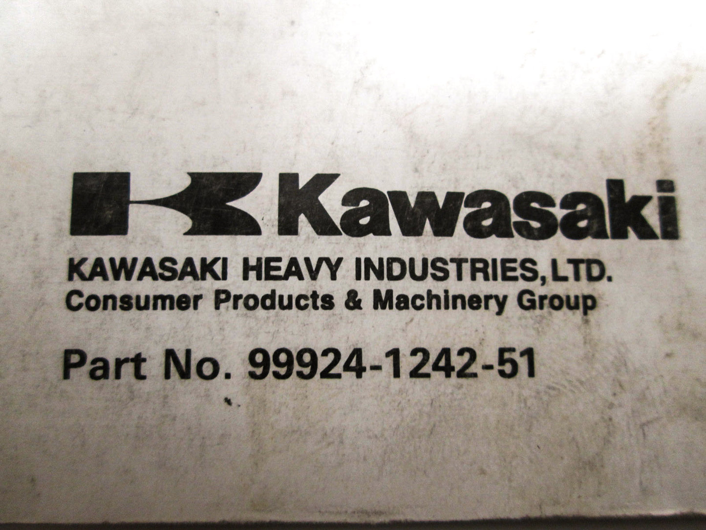 OEM Kawasaki 99924-1242-51 Service Manual Supplement JT900B1