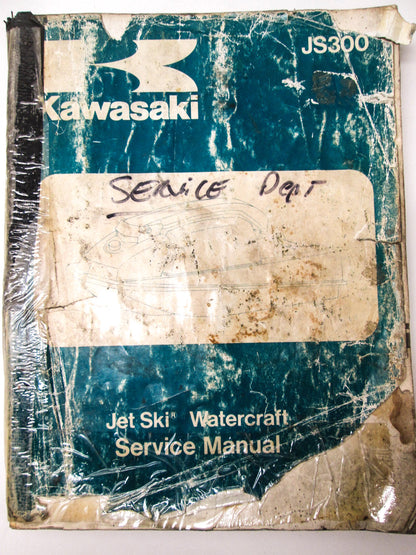 OEM Kawasaki 99924-1059-01 Service Manual JS300B