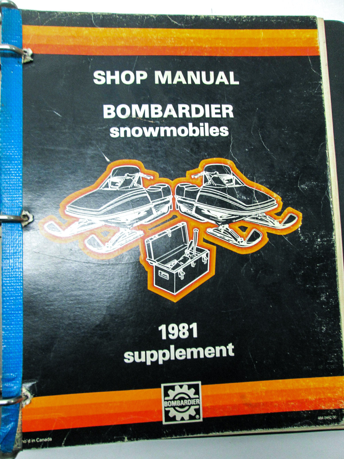 OEM Ski Doo 1981 Snowmobile Service Manual 484044200