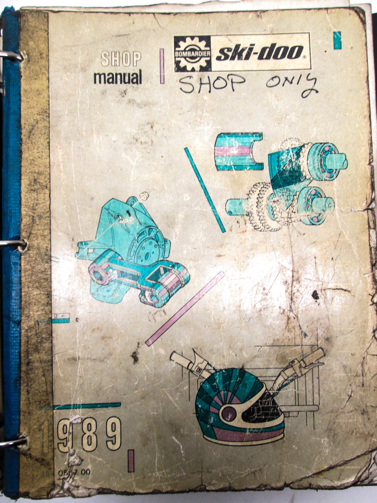 OEM Ski-Doo 1989 Snowmobile Service Manual
