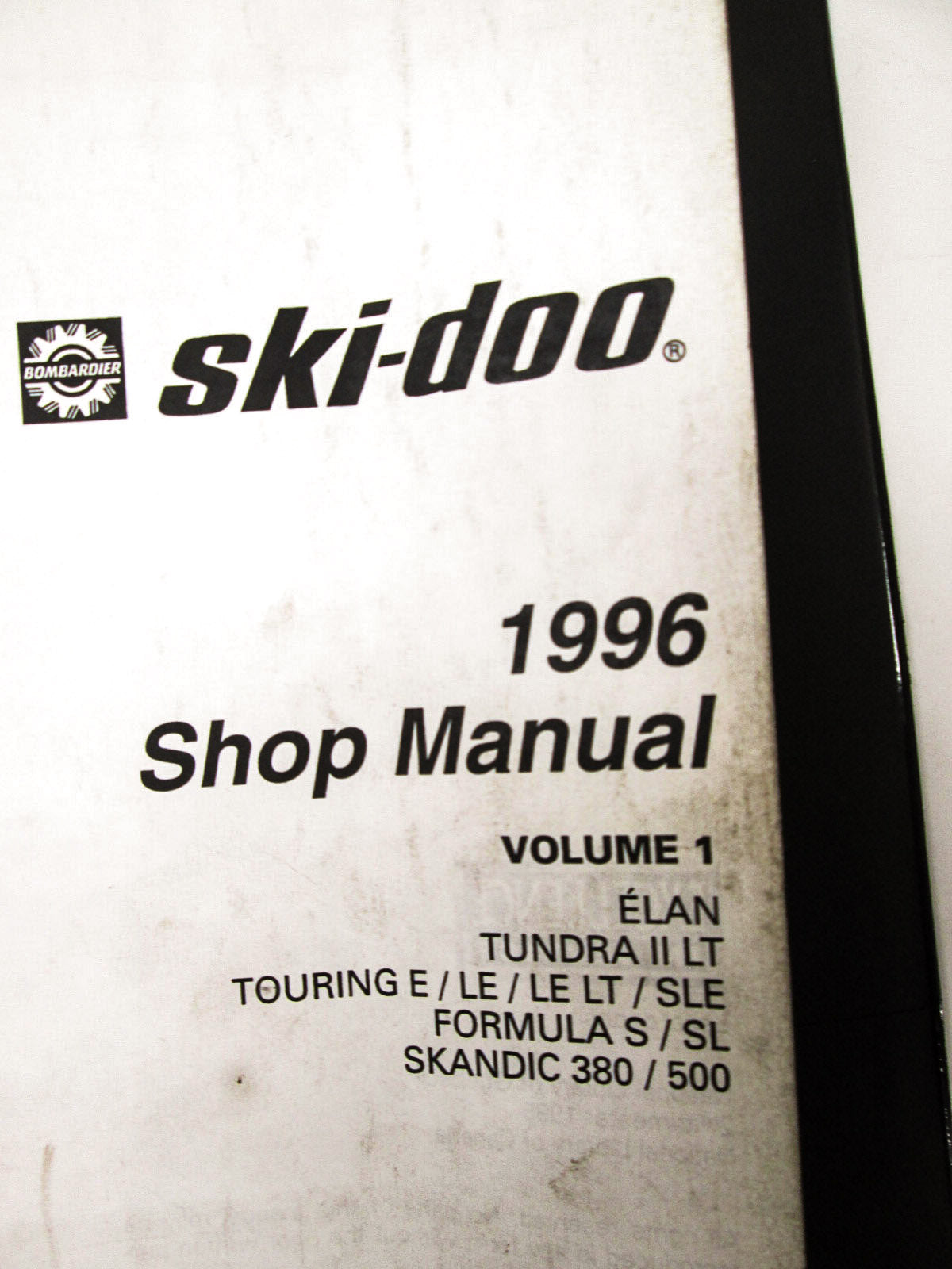 OEM Ski Doo 1996 Snowmobile Service Manual