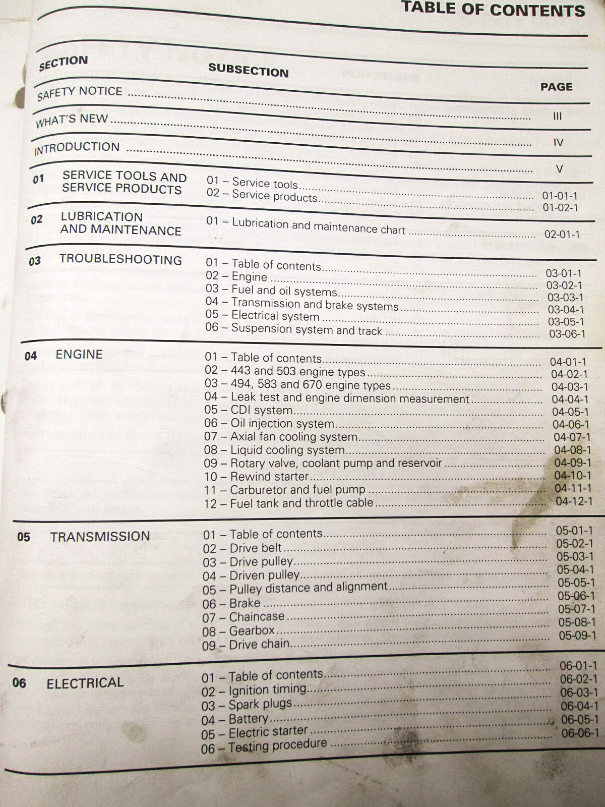 OEM Ski Doo 1998 Snowmobile Service Manual 484068200