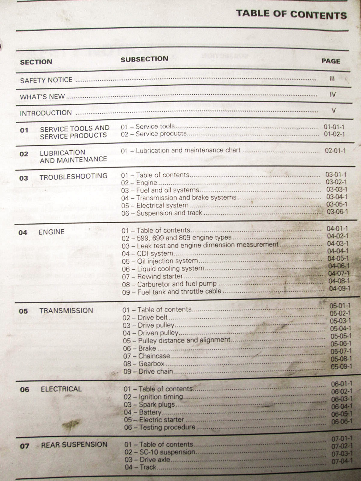 OEM Ski Doo 1998 Snowmobile Service Manual 484068400