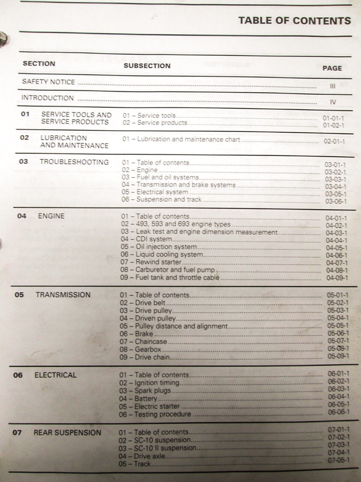 OEM Ski Doo 2000 Snowmobile Service Manual 484200015