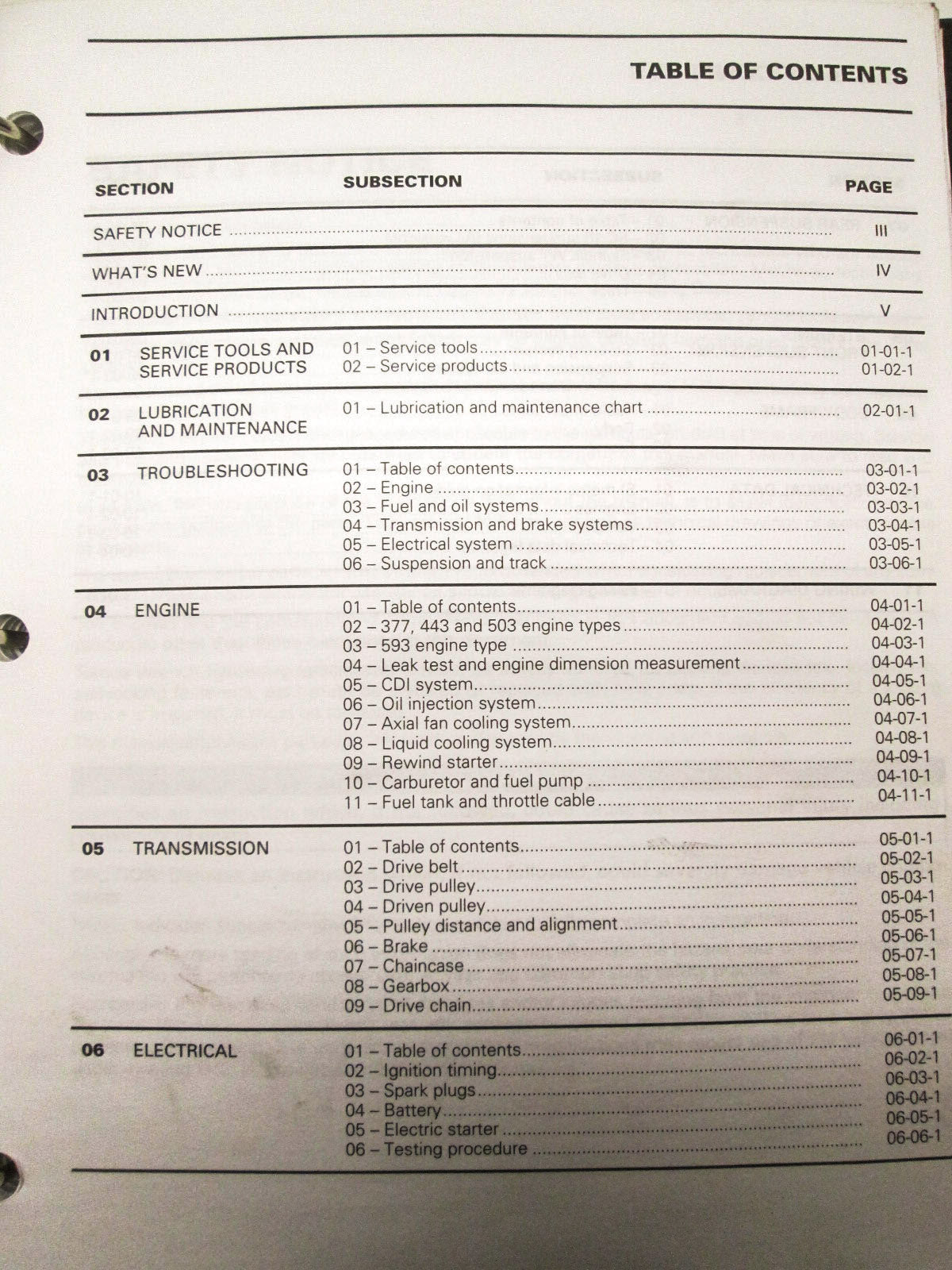 OEM Ski Doo 2001 Snowmobile Service Manual 484200022