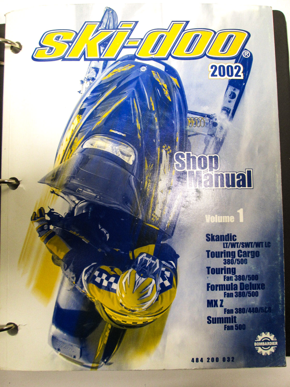 OEM Ski Doo 2002 Snowmobile Service Manual 484200032