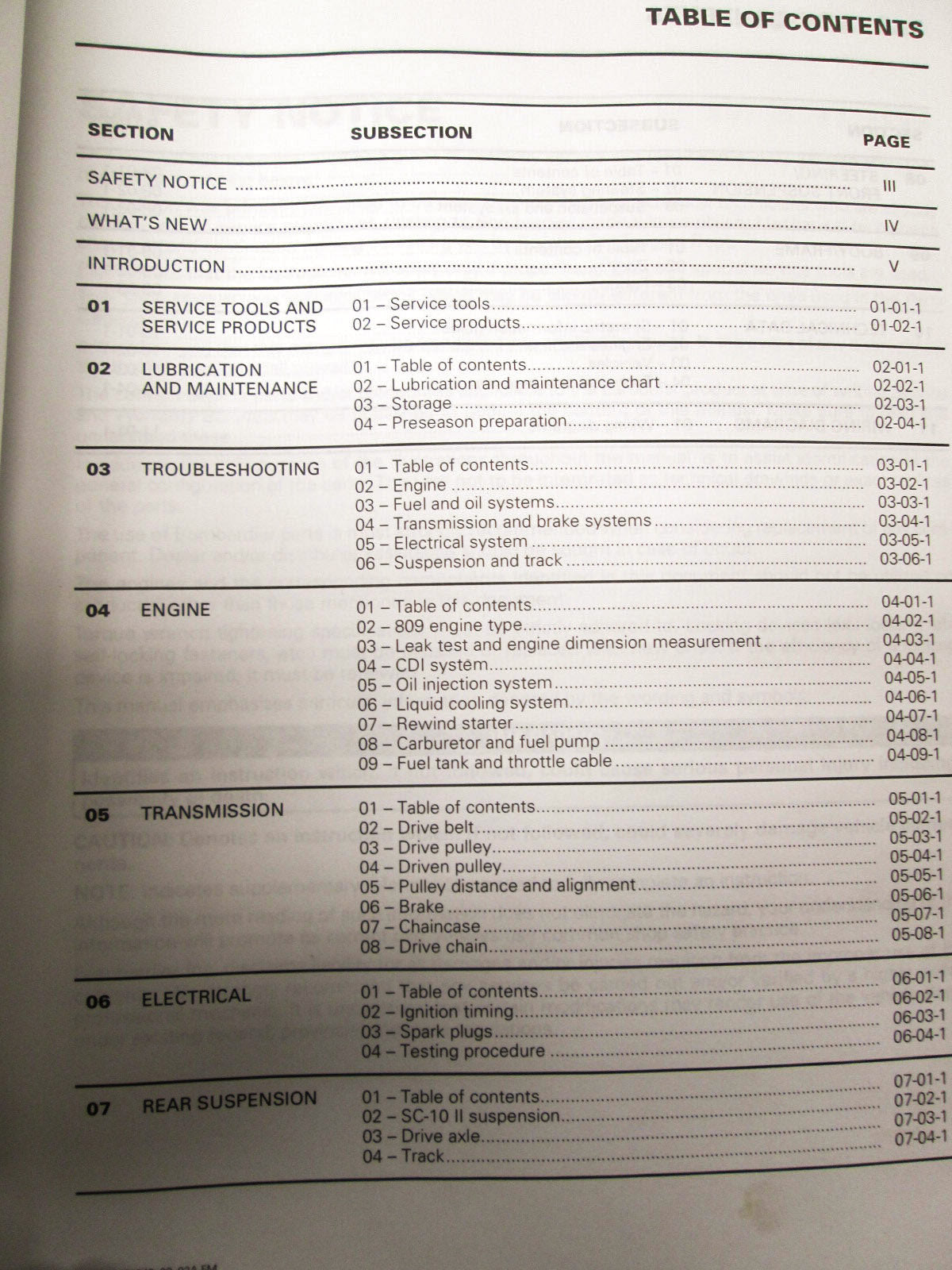 OEM Ski Doo 2002 Snowmobile Service Manual 484200034