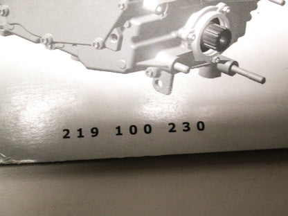 OEM Bombardier Rotax V-810 Engine Service Manual 219100230