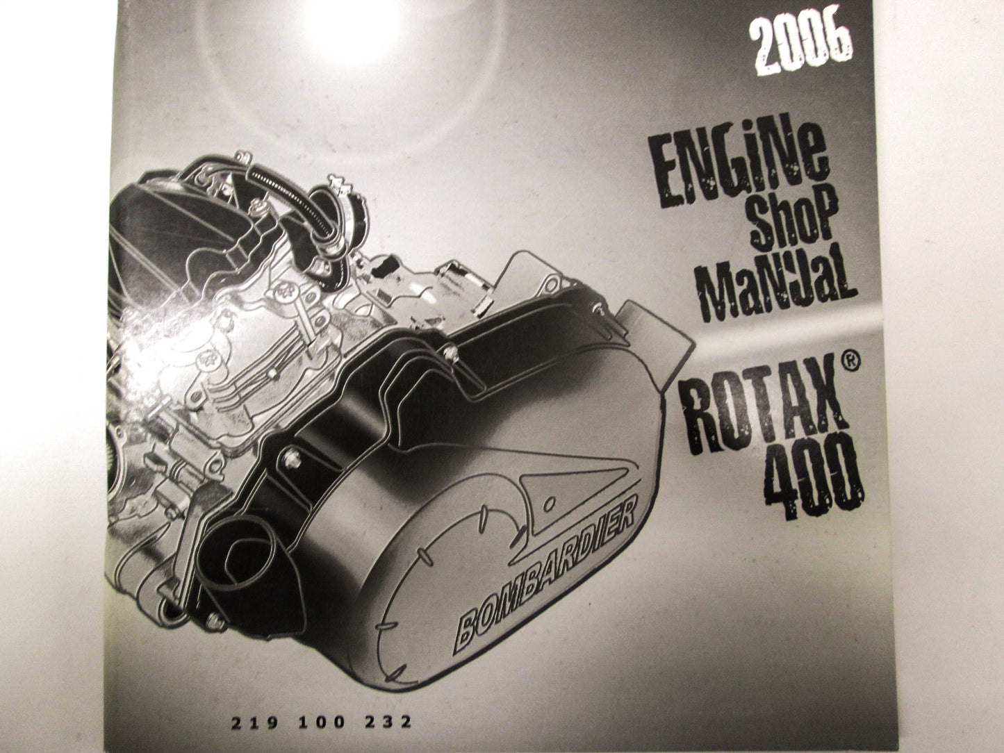 OEM Bombardier Rotav 400 Engine Service Manual 219100232