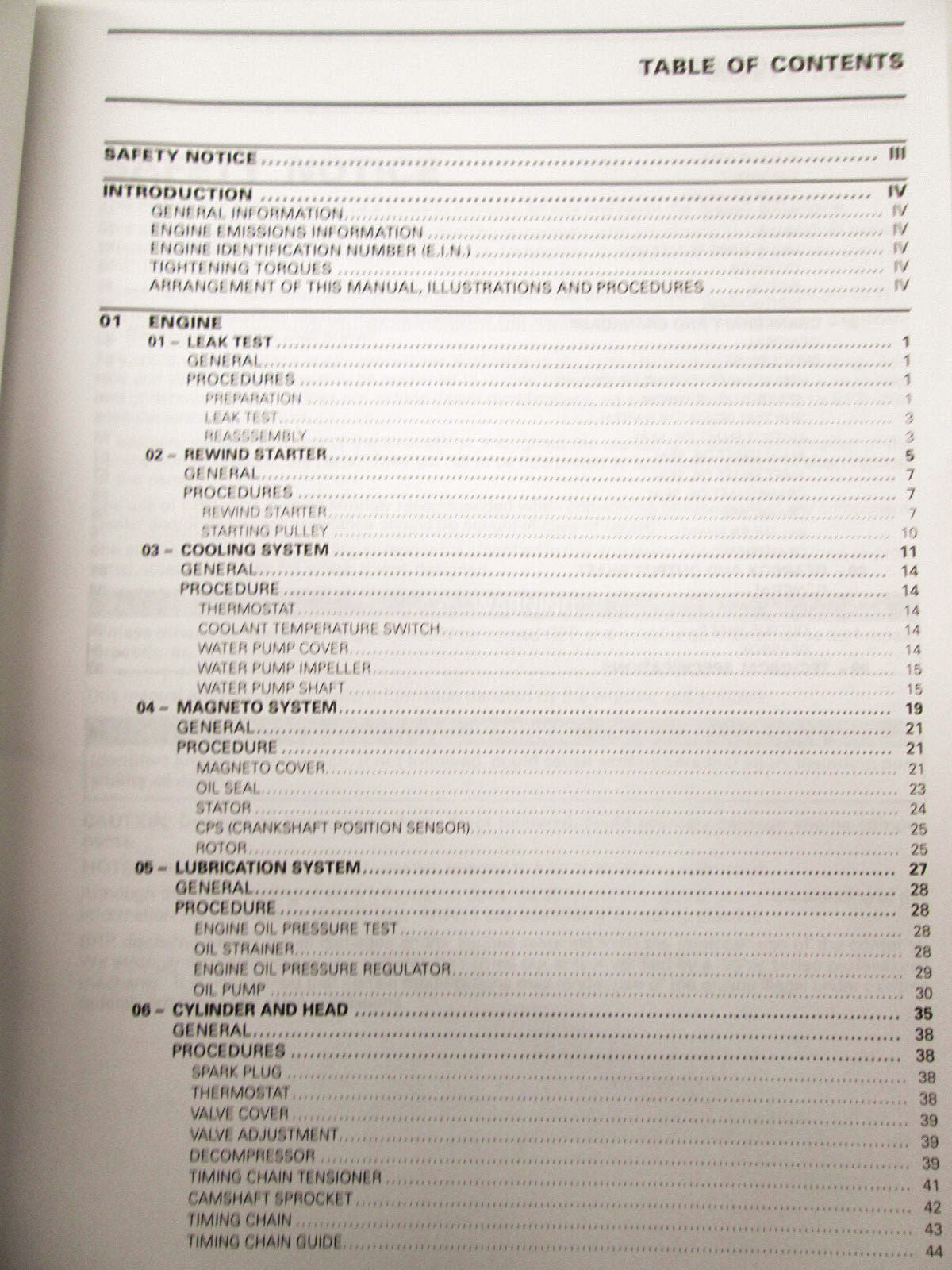 OEM Bombardier Rotav 400 Engine Service Manual 219100232