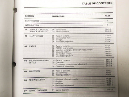 OEM Ski Doo 2003 Snowmobile Service Manual 484200044