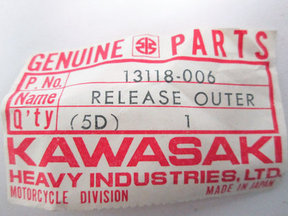 NEW OEM Kawasaki Clutch Outer Release F6 F7 13118-006 NOS