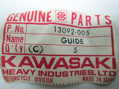 OEM Kawasaki 13092-005 Clutch Spring Guide NOS