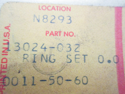 OEM Kawasaki 13024-032 Ring Set 0.040"O/S NOS