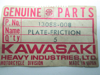 OEM Kawasaki 13088-008 Clutch Friction Plate