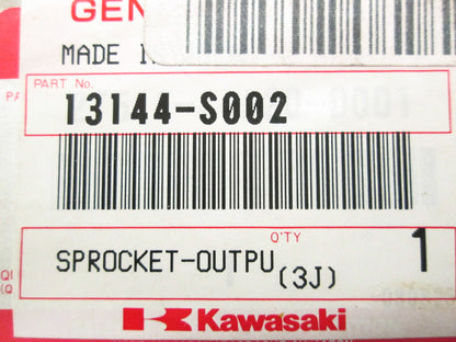 OEM Kawasaki 13144-S002 Output Sprocket 14T NOS