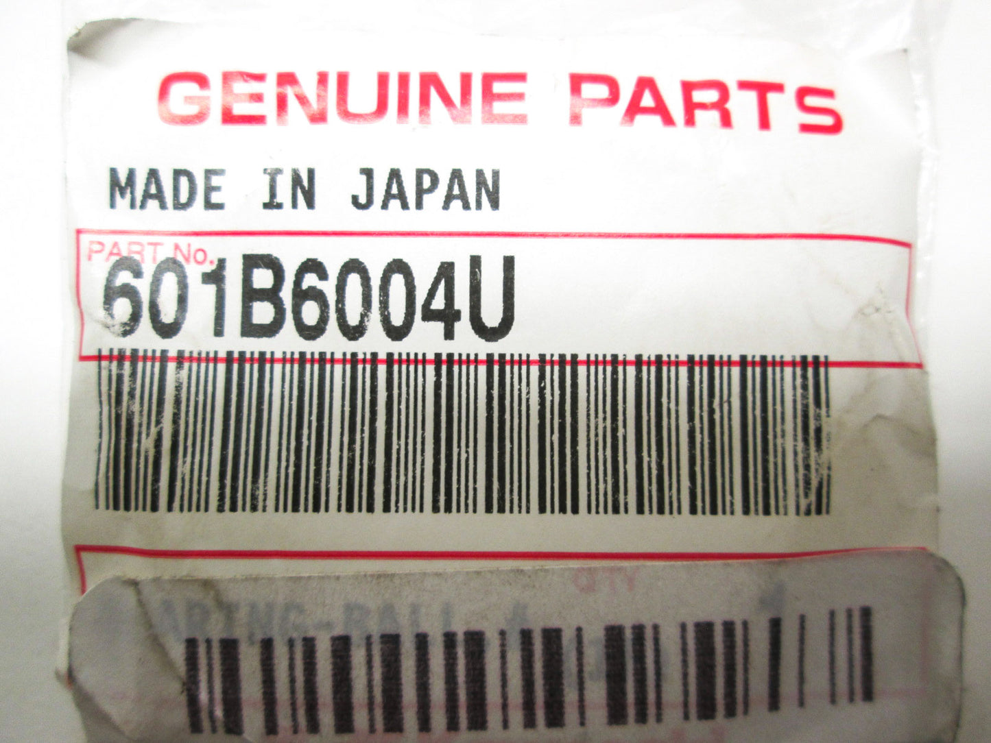 OEM Kawasaki 601B6004U Ball Bearing #6004U NOS