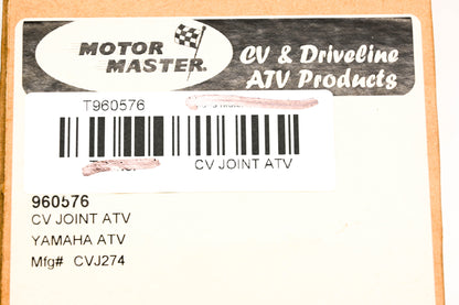Motor Master CVJ274 CV Joint ATV NOS