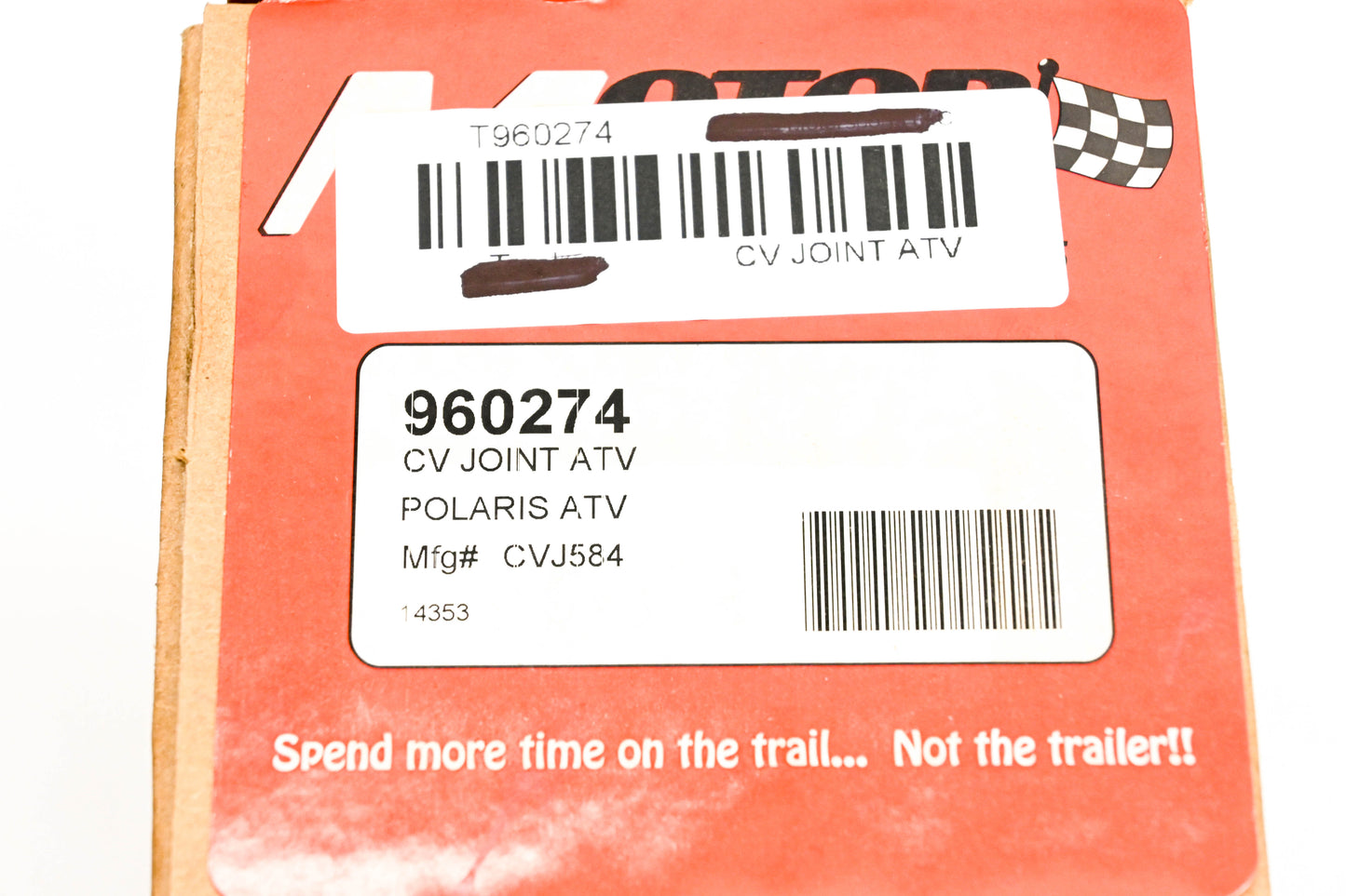 Motor Master CVJ584 CV Joint ATV NOS