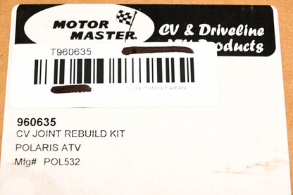 Motor Master POL532 CV Joint Rebuild Kit Polaris NOS