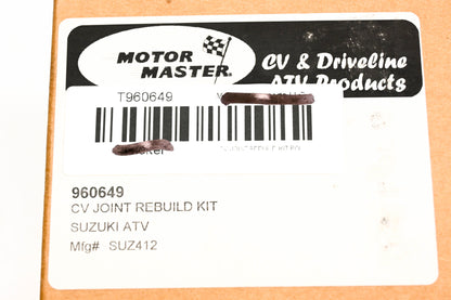 Motor Master SUZ412 CV Joint Rebuild Kit Polaris NOS