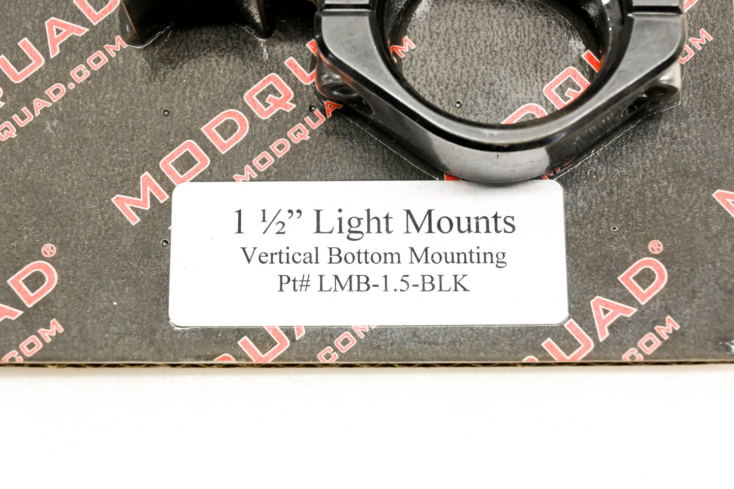 Modquad LMB-1.5-BLK Light Mount Verticle Bottom Black NOS