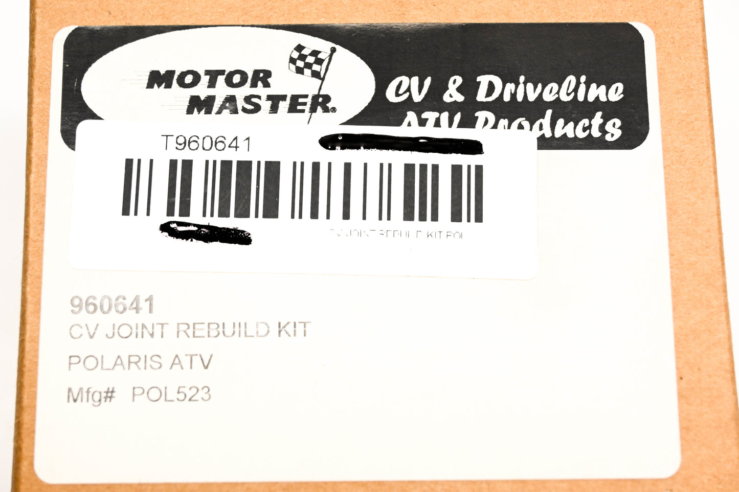 Motor Master POL523 CV Joint Rebuild Kit Polaris NOS