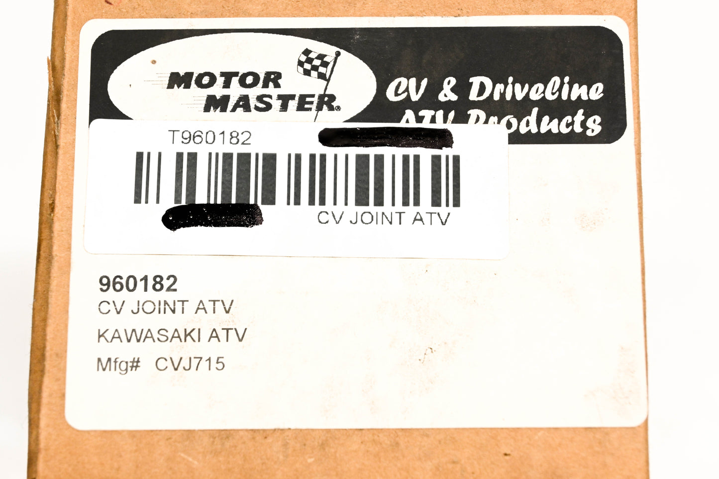 Motor Master CVJ715 CV Joint ATV NOS