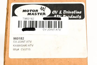 Motor Master CVJ715 CV Joint ATV NOS
