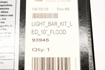 Warn 93945 10" Light Bar LED Flood NOS
