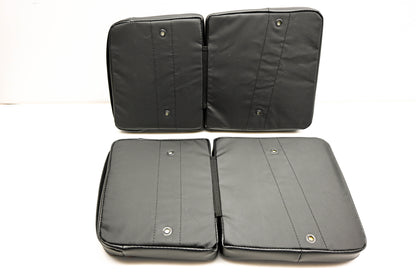 Pro Armor P144054OR Door Knee Pads W/Storage Black Orange NOS