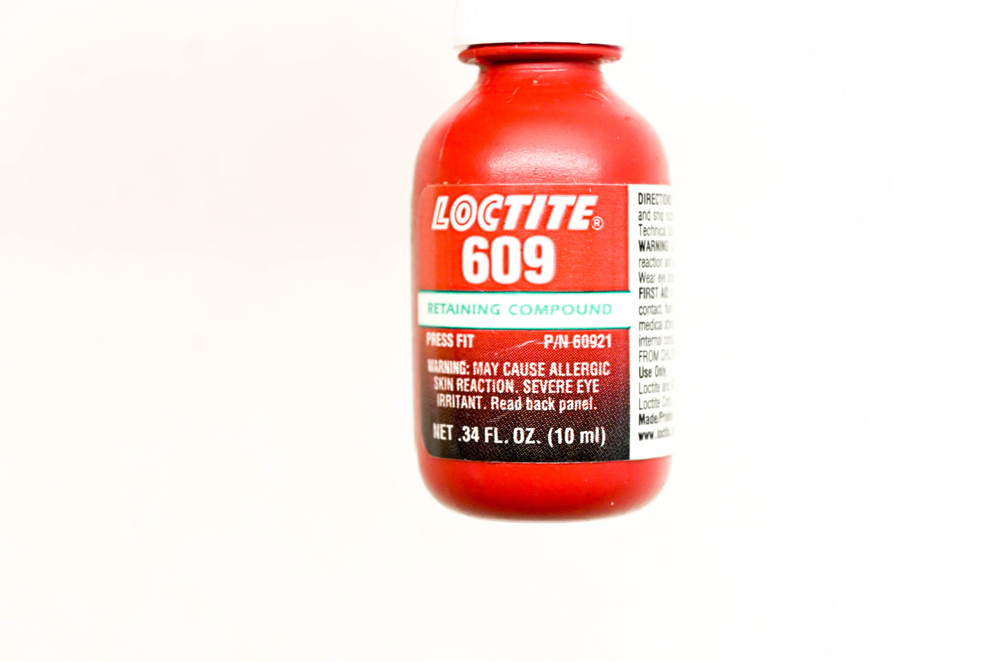 Loctite 60921 #609 Retaining Compound .34oz/10ml NOS