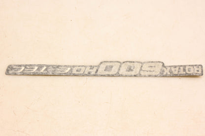 Aftermarket 516003767 Rotax 600 HO Etec Hood Decal NOS