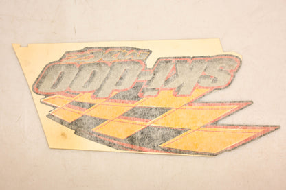 Aftermarket 516001853 Left Side MXZ Decal NOS