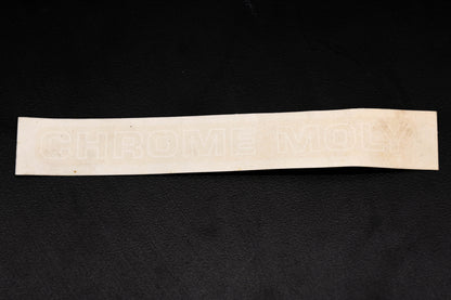 Aftermarket 414910100 Chrome Moly Decal NOS