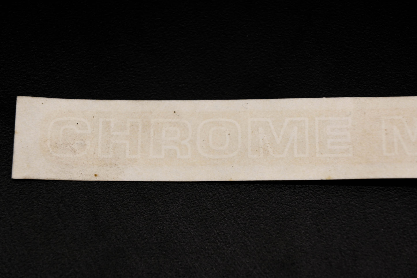 Aftermarket 414910100 Chrome Moly Decal NOS