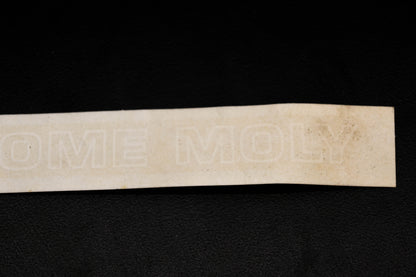Aftermarket 414910100 Chrome Moly Decal NOS