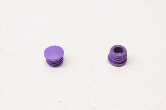Aftermarket 291000266 Violet Bumper Plug Qty 2 NOS