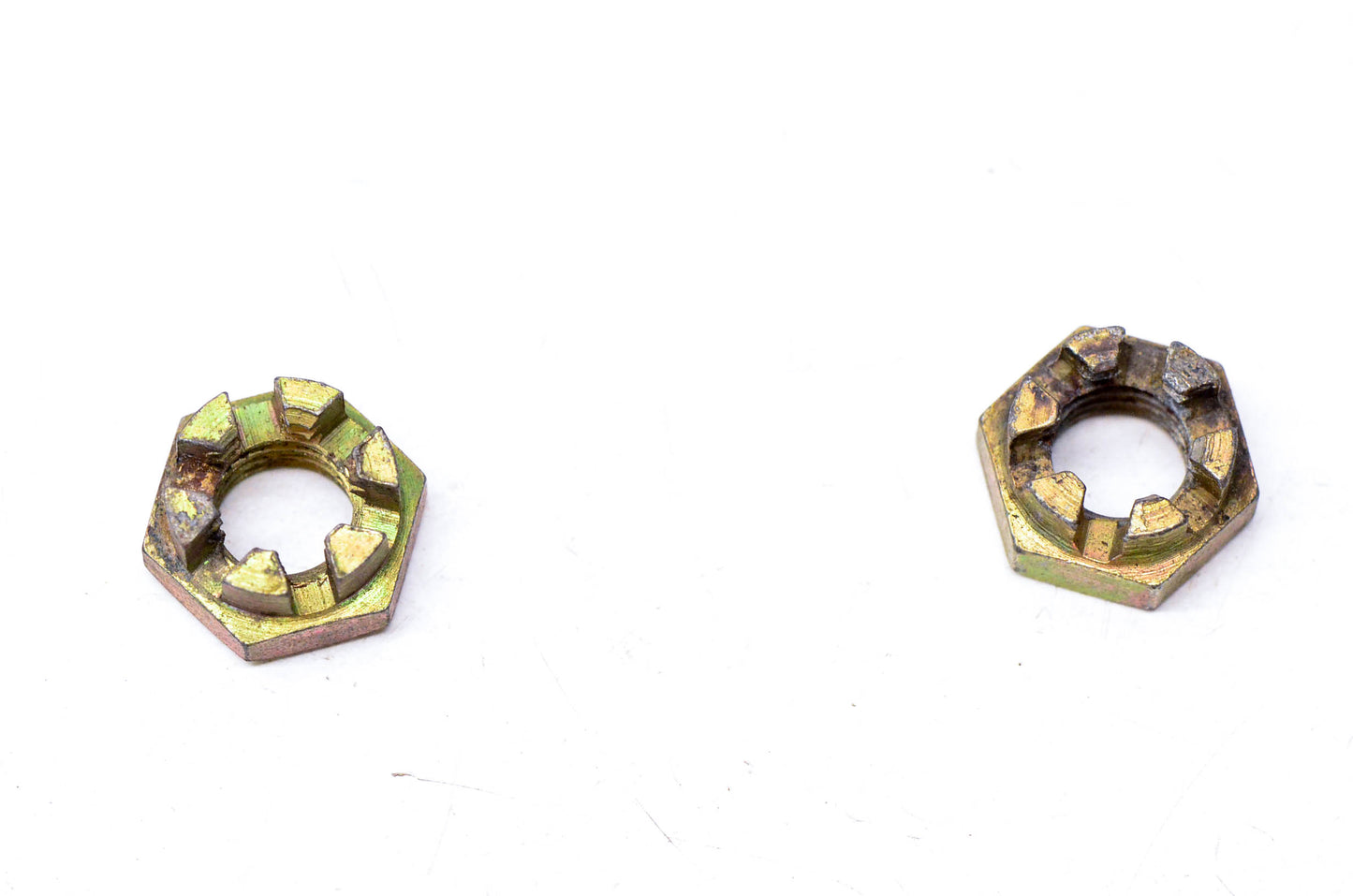 Aftermarket 228170045 Slotted Hex Nuts Qty 2 NOS